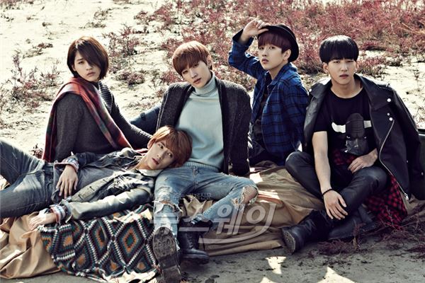사진= B1A4가 글로벌 스포츠 브랜드 휠라 새 얼굴로 발탁됐다 / 휠라(FILA) 제공