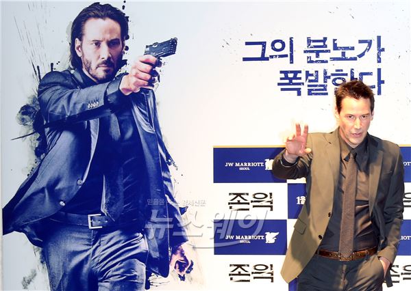 영화 ‘존윅(John Wick)’ 키아누 리브스 내한 기자회견. 사진=김동민 기자 life@newsway.co.kr