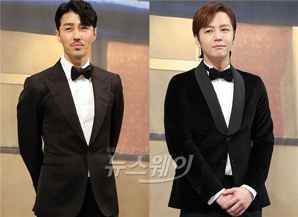'삼시세끼' 제작발표회에 참석한 배우 차승원(좌) 장근석(우) / 사진 = 이수길 기자(leo@newsway.co.kr)