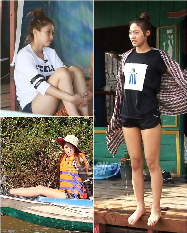 KBS2 '용감한 가족'에서 막내 역할을 맡은 걸그룹 AOA의 설현이 앳된 외모와는 다른 탄력적인 바디라인으로 안방 남심 저격에 나선다 / 사진= '용감한 가족' 제공