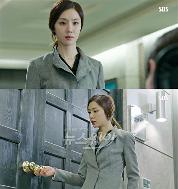 배우 서지혜가 SBS '펀치'에서 도도한 외모와 세련된 검사룩으로 화제를 모으고 있다 / SBS 방송화면 캡처