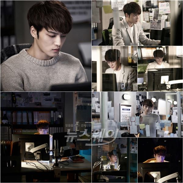 KBS2 '스파이' 김재중이 밤낮가리지 않고 열일 삼매경을 펼치는 천재 국정원 요원의 워커홀릭 8종 세트가 공개됐다 / 사진제공= 아이엠티브이, 디엔콘텐츠, 스튜디오세븐