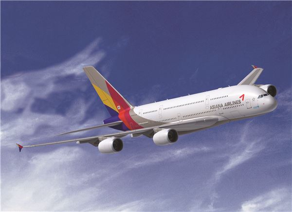 아시아나항공 A380 여객기. 사진=아시아나항공 제공