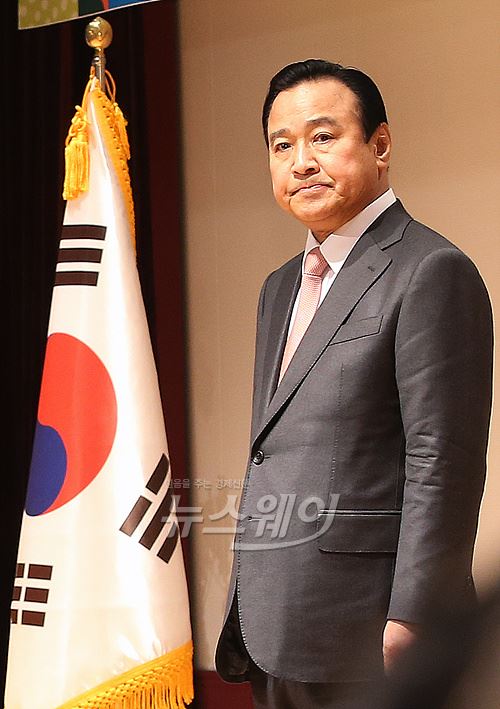 제43대 국무총리 취임식에 참석한 이완구 국무총리. 사진=이수길 기자 leo2004@newsway.co.kr