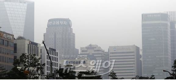 전국 황사 영향권, 미세먼지 매우 나쁨 사진=뉴스웨이DB