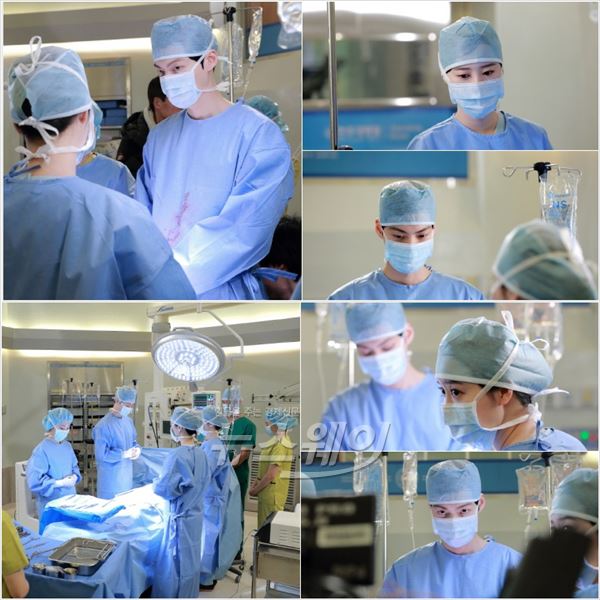 KBS2 '블러드' 안재현과 구혜선이 처음으로 의기투합한 합동 수술 집도 장면을 선보인다 / 사진제공=IOK미디어