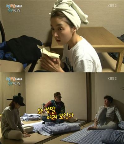 ‘1박2일’ 김나나. 사진=KBS 2TV ‘해피선데이-1박 2일 시즌3’ 화면 캡쳐
