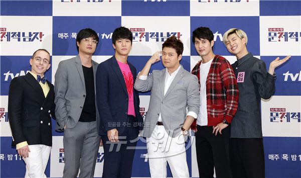 tvN '뇌섹시대-문제적남자' 제작발표회에 출연자들이 참석했다 / 사진 = tvN 제공