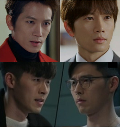 (위)배우 지성, (아래)배우 현빈. 사진=MBC ‘킬미, 힐미’, SBS ‘하이드 지킬, 나’ 방송 캡쳐