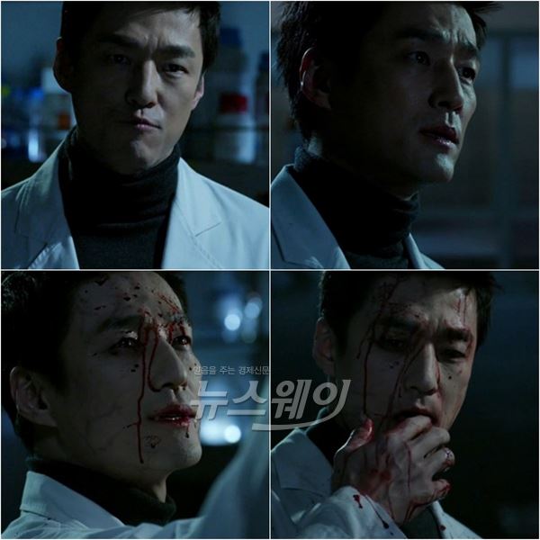 KBS2 '블러드'에서 지진희는 소름끼칠 만큼 차가운 눈빛과 몸짓으로 압도적 존재감을 발산하며 욕망에 휩싸인 이재욱 캐릭터에 몰입케 만들었다 / 사진= '블러드' 영상캡처