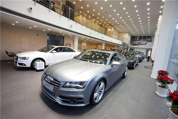 아우디 송파전시장. 사진=참존모터스 제공