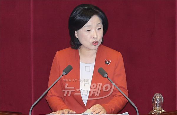 심상정 정의당 원내대표. 사진=뉴스웨이DB