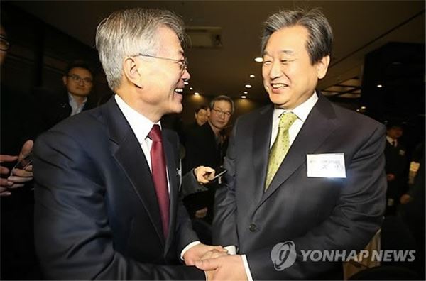 새정치민주연합 문재인(왼쪽), 새누리당 김무성(오른쪽) 대표. 사진=연합뉴스 제공