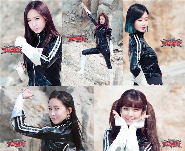 걸그룹 크레용팝./사진=FNC엔터테인먼트 제공