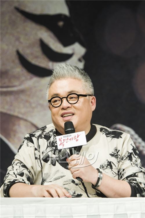 '복면가왕' 제작발표회에 참석한 김형석 / 사진=MBC
