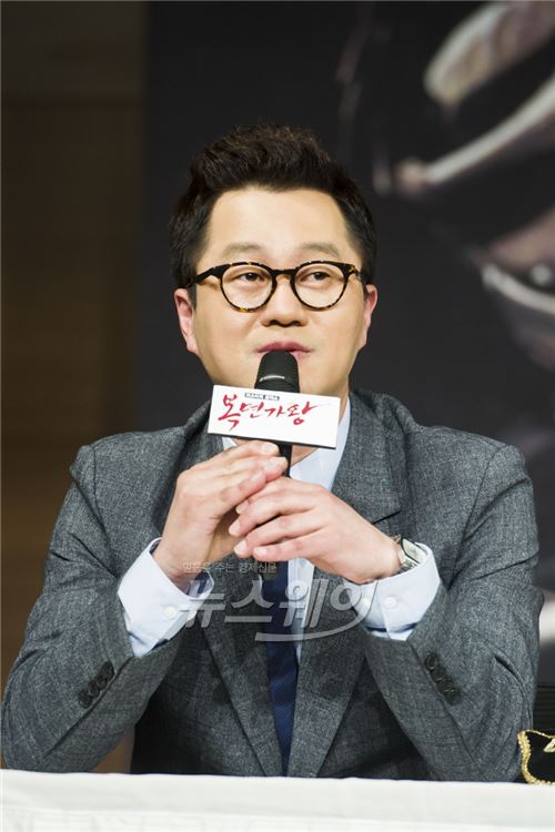 '복면가왕' 제작발표회에 참석한 지상렬 / 사진=MBC