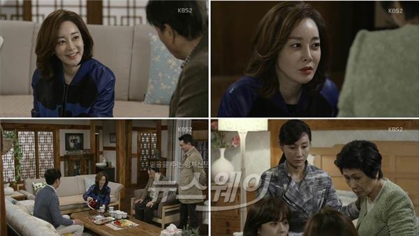 KBS2 ‘착하지않은여자들’ 김혜은이 기억을 잃고 돌아온 이순재에게 딸처럼 다가가며 시청자들의 눈길을 사로잡았다 / 사진= '착하지않은여자들' 영상캡처