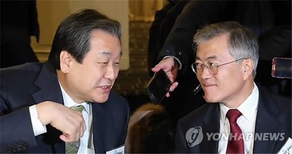 새누리당 김무성(왼쪽), 새정치민주연합 문재인(오른쪽) 대표. 사진=연합뉴스 제공