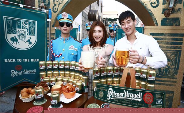 필스너 우르켈, 필젠 브루어리 재현한 팝업스토어오픈
