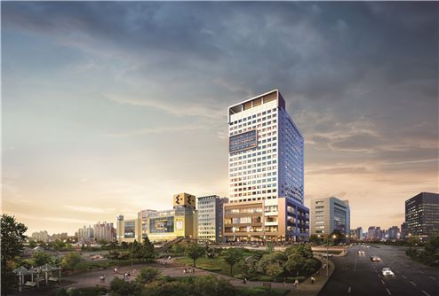 산본 센트로 601 오피스텔 투시도(출처=피알페퍼)