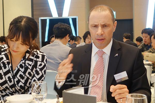 클라우스 발렌스타일 만트럭버스코리아 제품 담당이사. 사진=윤경현 기자