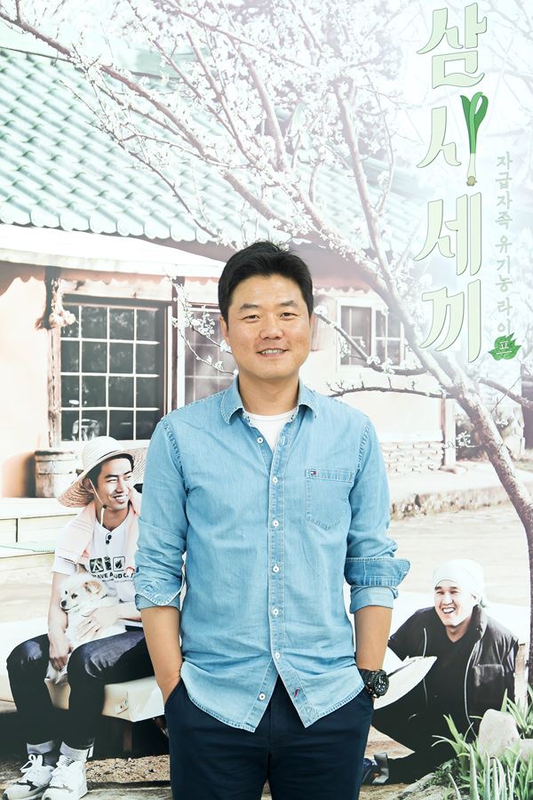 '삼시세끼-정선편' 제작발표회에 참석한 나영석PD / 사진=CJ E&M 제공