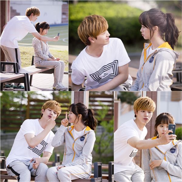 '후아유-학교2015' 육성재-김소현./사진=학교2015 문화산업전문회사,FNC 엔터테인먼트
