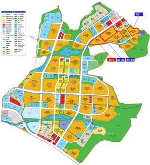 위례신도시 토지이용계획도(출처=LH)