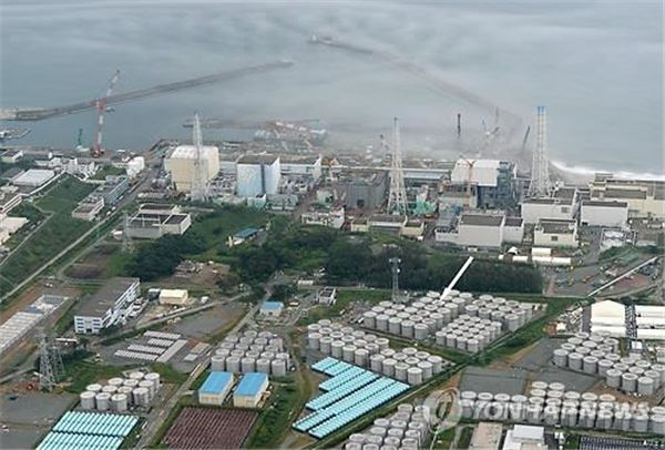 일본 후쿠시마 제1원자력 발전소. 사진=연합뉴스 제공