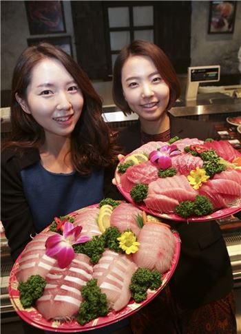 참다랑어의 특징. 사진=현대백화점 제공