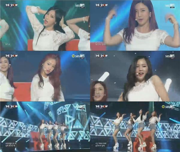 사진=SBS MTV '더쇼'