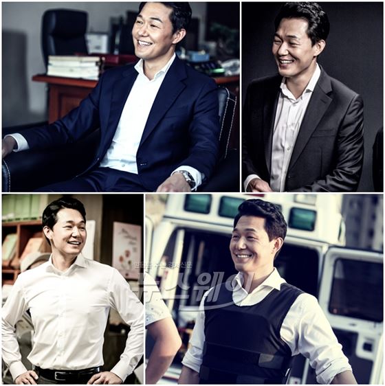 tvN '신분을 숨겨라'에서 열연중인 박성웅이 매력적인 미소를 담은 스틸 컷을 공개해 반응이 뜨겁다 / 사진= 박성웅 공식페이스북