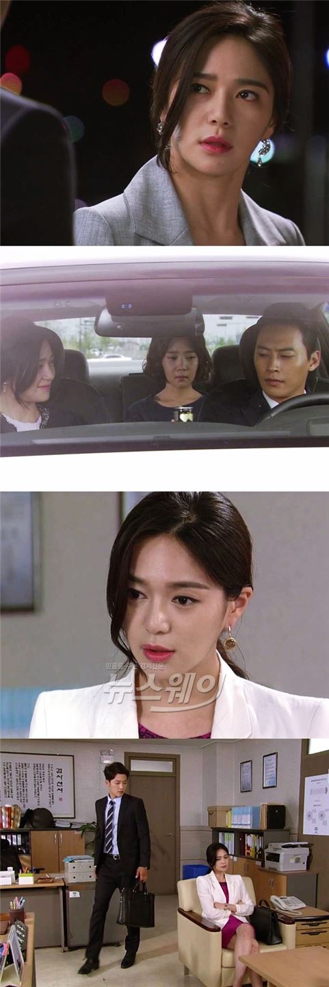 SBS ‘돌아온 황금복’에서 배우 이엘리야가 정은우, 신다은, 김진우 사이를 쥐락펴락하는 커플브레이커로 등극했다 / 사진= SBS '돌아온 황금복' 영상캡쳐