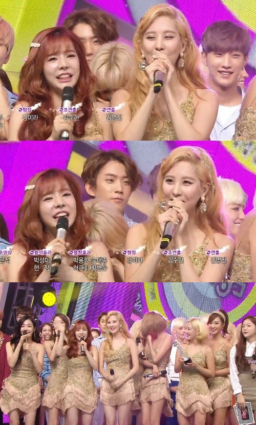 '음악중심' 소녀시대./사진=MBC