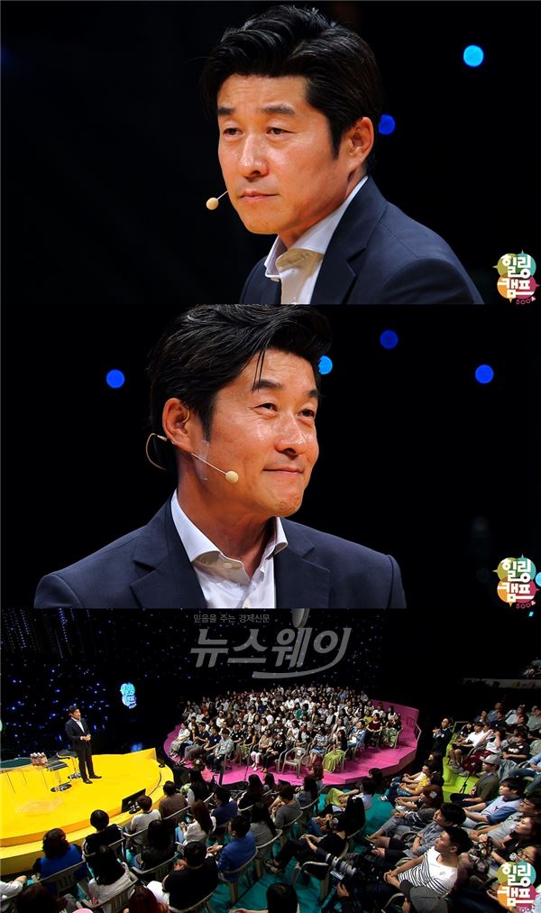 ‘힐링캠프-500인’에 출연한 김상중이 최근 사회적으로 큰 충격을 줬던 ‘세 모자 사건’에 대해 에피소드를 털어놨다/ 사진제공= SBS ‘힐링캠프-500인’