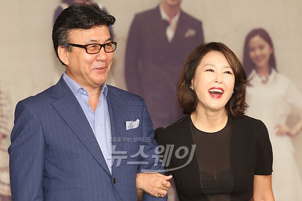 mbc 드라마 ‘엄마’ 제작발표회 박영규,차화연. 사진=최신혜 기자 shchoi@newsway.co.kr