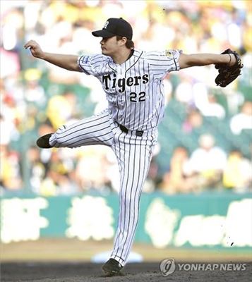 일본 프로야구 한신 타이거스의 마무리 투수 오승환이 4일 시즌 39번째 세이브를 수확했다. 사진=연합뉴스 제공