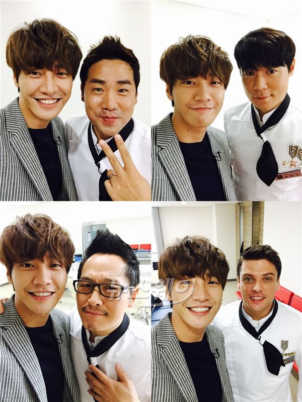 김영광이 '냉장고를 부탁해' 셰프들과 함께 한 사진을 공개했다 / 사진=김영광 공식 페이스북