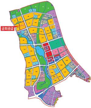 미사 A4블록 10년 공공임대 토지이용계획도(출처=LH)
