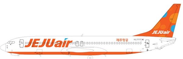 제주항공은 21일 새롭게 개편된 제주항공의 로고타입과 브랜드 아이덴티티(BI)를 제정해 공개했다. 사진은 새로운 디자인 규정이 반영된 여객기 동체 래핑 시안. 사진=제주항공 제공