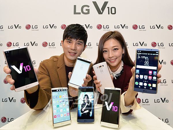 LG전자는 1일 슈퍼 프리미엄 스마트폰 ‘LG V10’를 공개했다. 사진=이수길 기자 leo2004@newsway.co.kr
