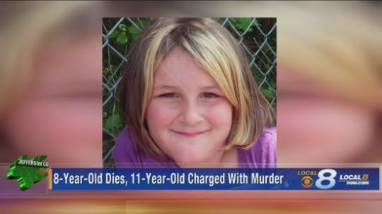 8세 소녀 총격 살해, 11세 소년이 총으로 쏴. 사진=미국 방송화면 캡처.