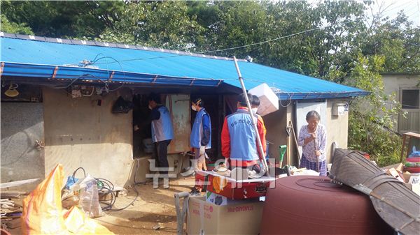 고창군, 희망복지지원단 고창밀알회와 아름다운 동행 기사의 사진