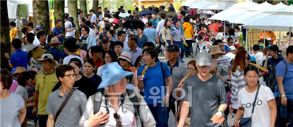 담양세계대나무박람회, 관람객 85만명 ‘돌파’ 기사의 사진