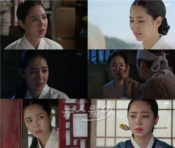 KBS2 '장사의 신' 한채아의 애틋하고 절절한 눈물에이 안방극장 시청자들의 가슴까지 뒤 흔들었다 / 사진= '장사의 신' 영상캡처
