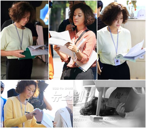 MBC '그녀는 예뻤다' 황정음이 드라마 촬영장에서 보내는 최근의 일상을 공개했다 / 사진= 황정음 공식 페이스북