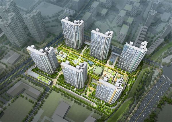 시흥배곧 한라비발디 3차 조감도(출처=한라)