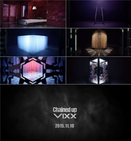 VIXX ‘Chained Up’ 프리 티저 영상 캡처 이미지./사진=젤리피쉬 제공