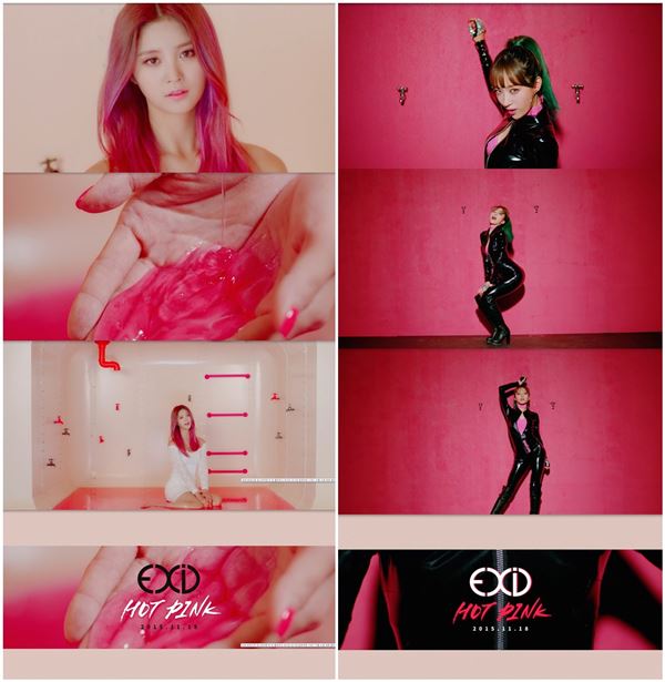 사진= EXID ‘HOT PINK’ 뮤직비디오 티저 정화, 하니 편 영상 캡처