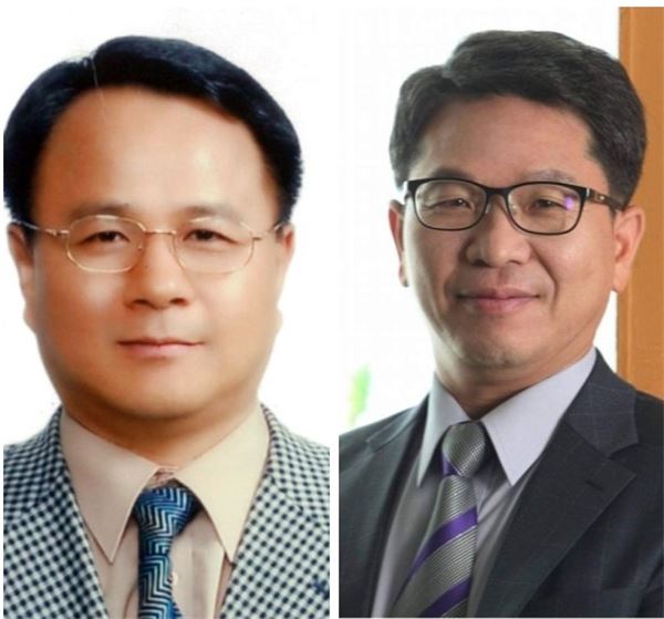 지방행정의 달인으로 선정된 자랑스러운 전남 공무원, 왼쪽부터 장흥군 문병길 계장과 여수시 서정수 주무관